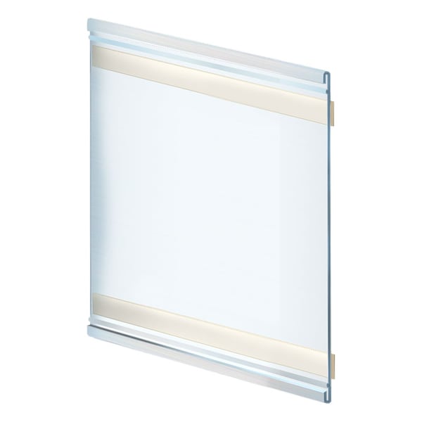 8.5"W x 8"H Adhesive-Back Nameplate, PK10